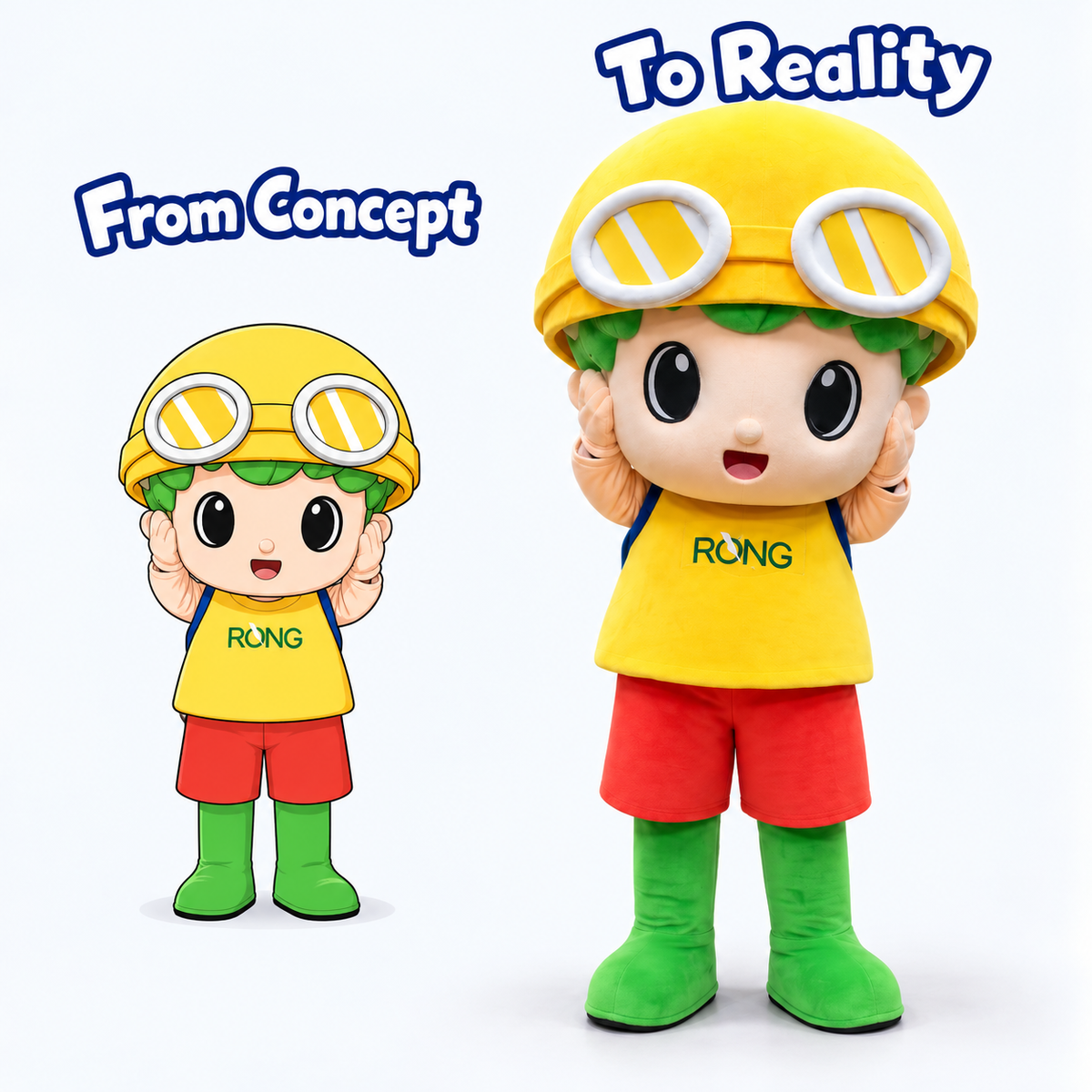 Sunny Explorer Mascot Costume