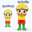 Sunny Explorer Mascot Costume
