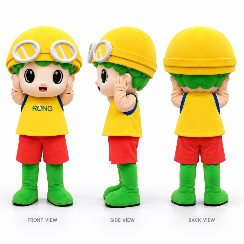 Sunny Explorer Mascot Costume