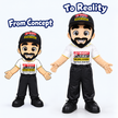 Driving Instructor Mascot Costume