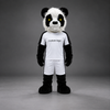 🐻✨ Open-Mouthed Bear Mascot – In Stock with Custom Logo & Simple Accessories Available