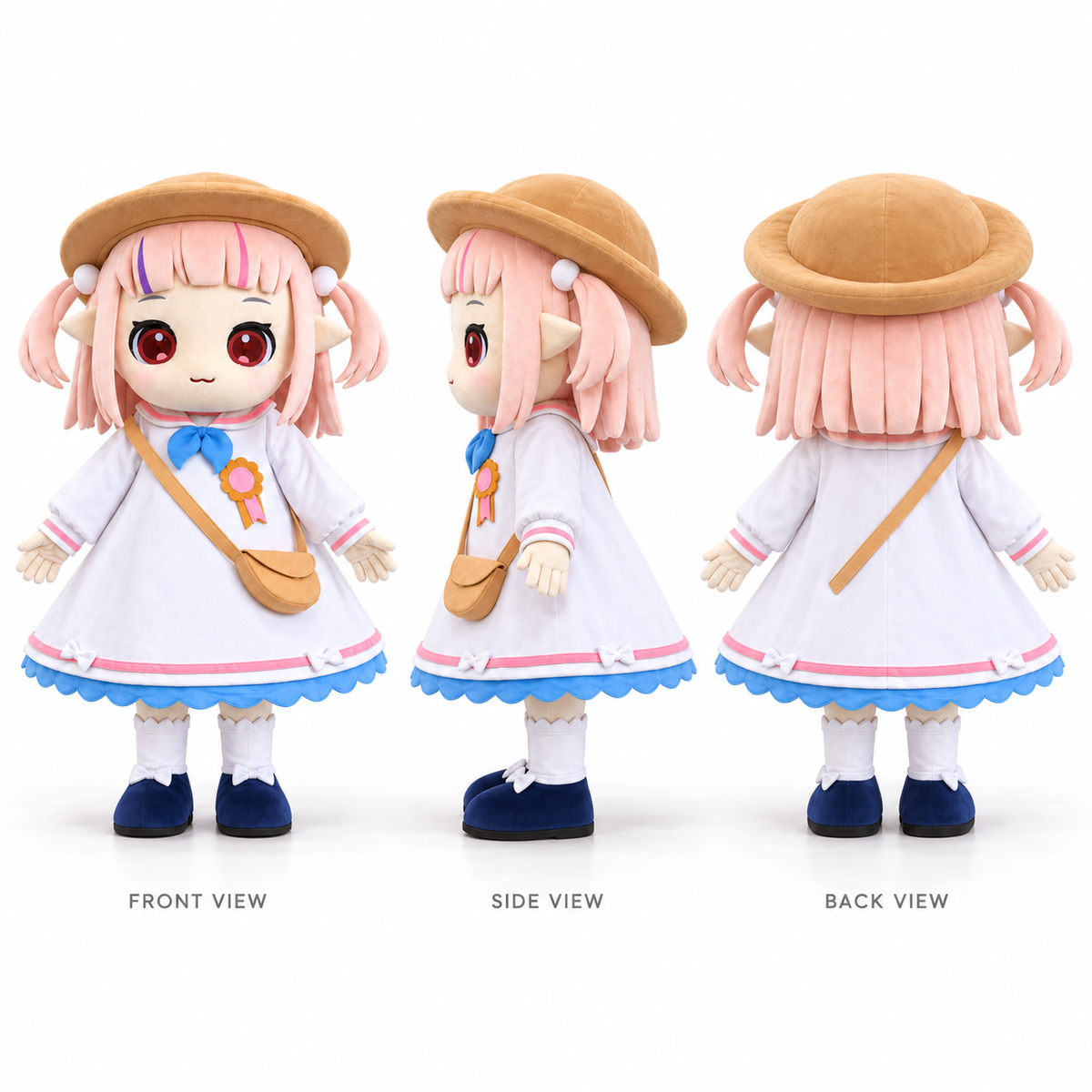 Adorable Anime Girl Mascot Costume