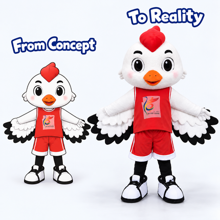 Fun Chicken Mascot Costume for Events