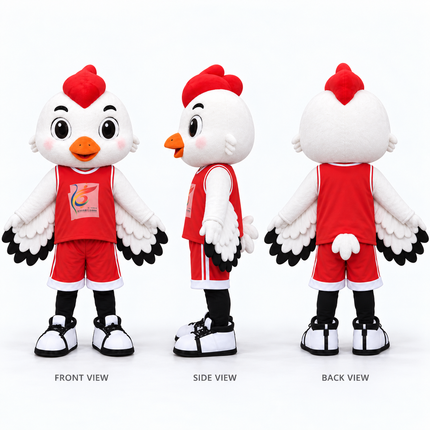 Fun Chicken Mascot Costume for Events