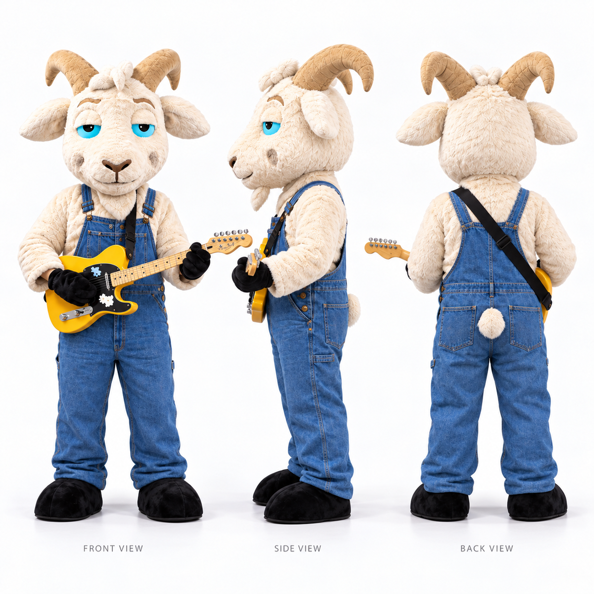 Rockin’ Goat Mascot Costume