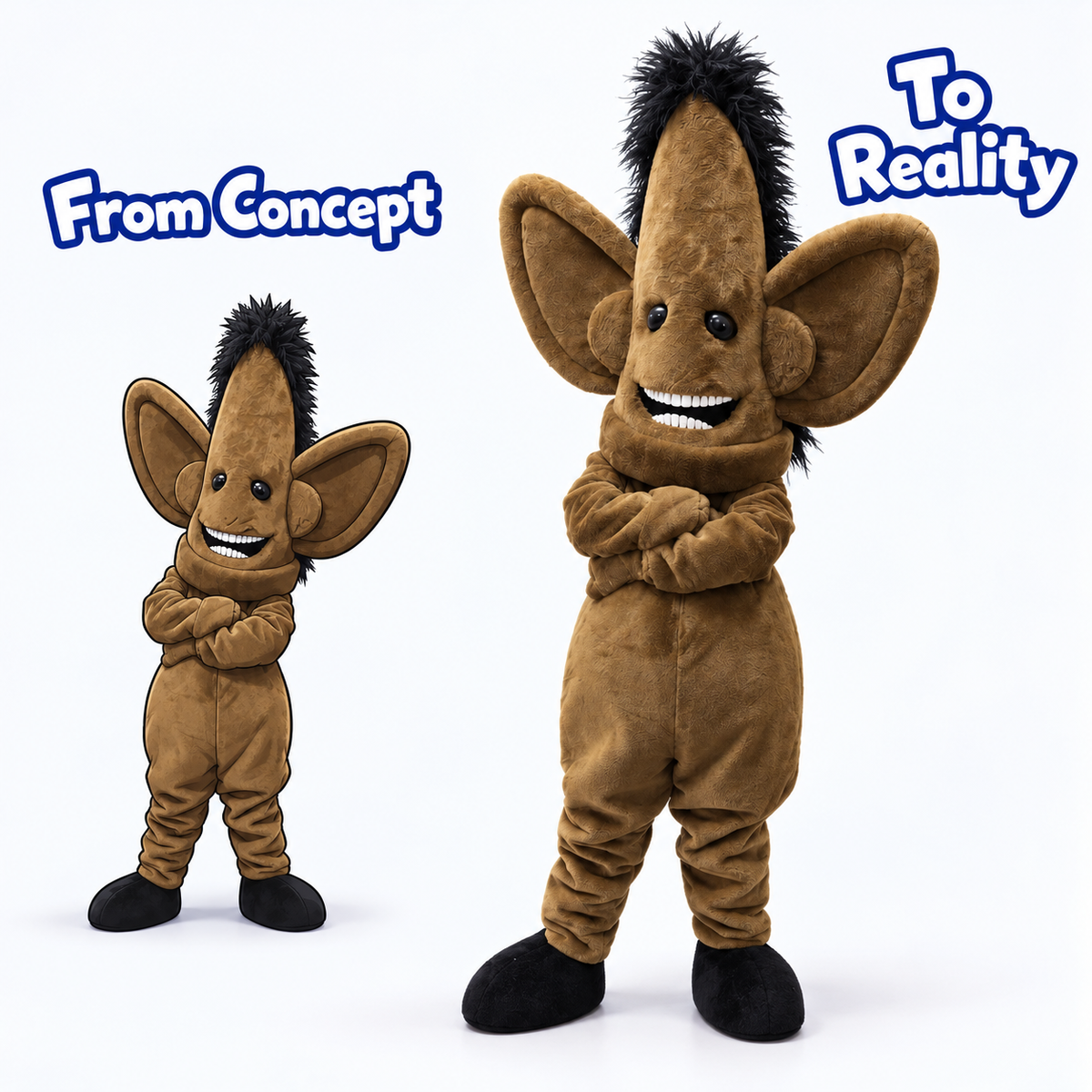 😈✨ Grinning Goblin Mascot Costume 👺🎭
