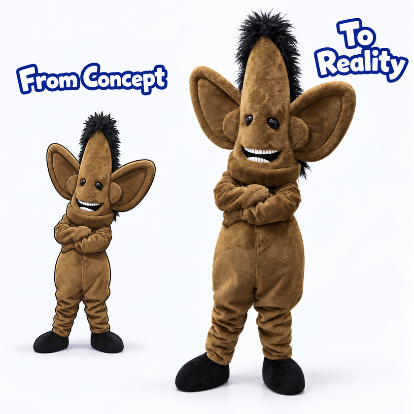 😈✨ Grinning Goblin Mascot Costume 👺🎭