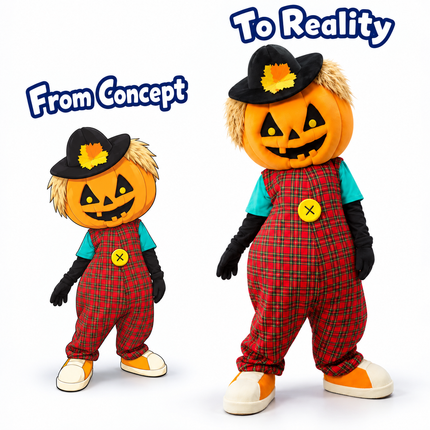 Pumpkin Scarecrow Costume – Halloween Favorite