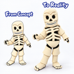 Halloween Skeleton Mascot – Steal the Spotlight