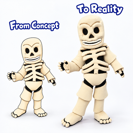 Halloween Skeleton Mascot – Steal the Spotlight