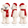 Custom Christmas Polar Bear Mascot Costume