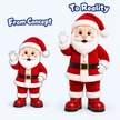 Custom Santa Claus Mascot Costume