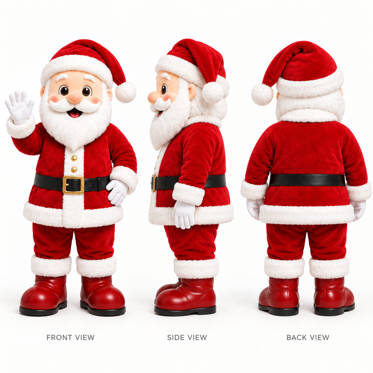 Custom Santa Claus Mascot Costume