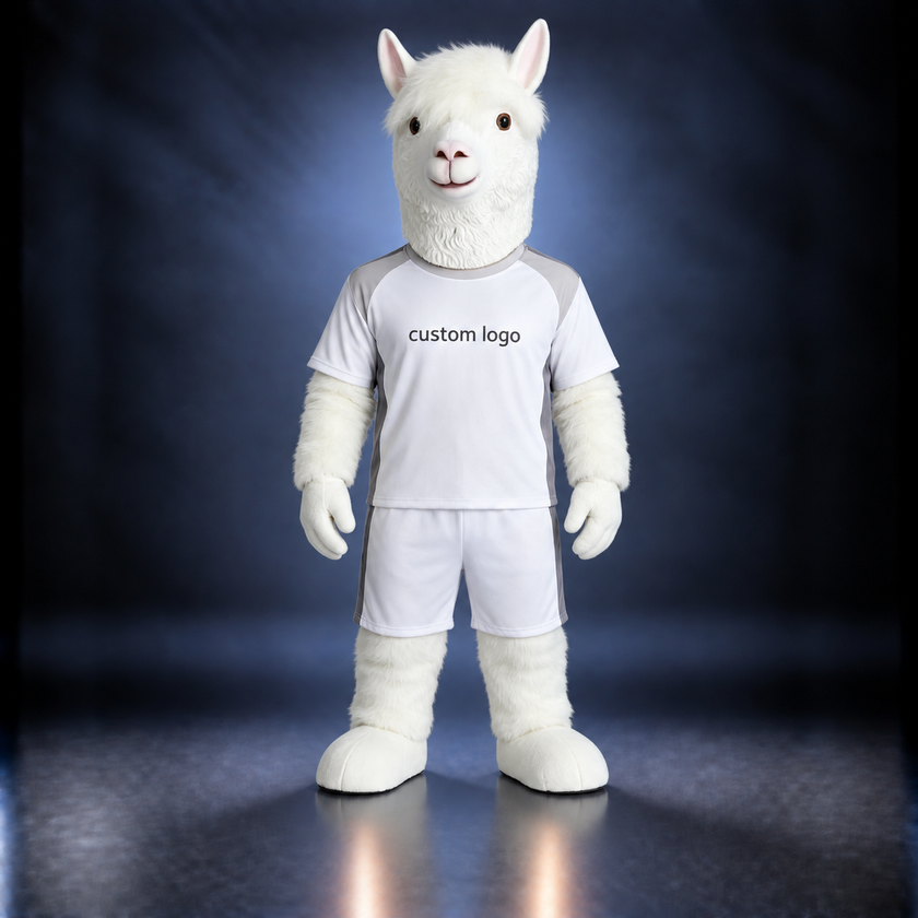 🚀🦙Bring Your Brand to Life with Our Alpaca Mascot Costume – Ready Stock & Custom Logo Available
