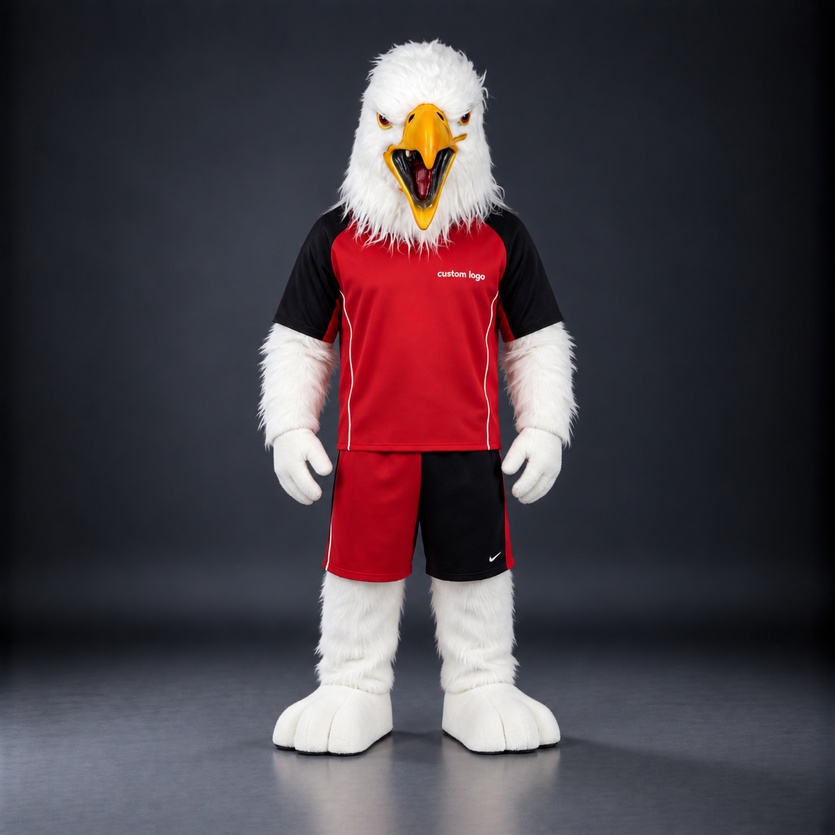 🦅 Eagle Mascot Costume – Ready Stock, Custom Logo & Simple Accessories Available