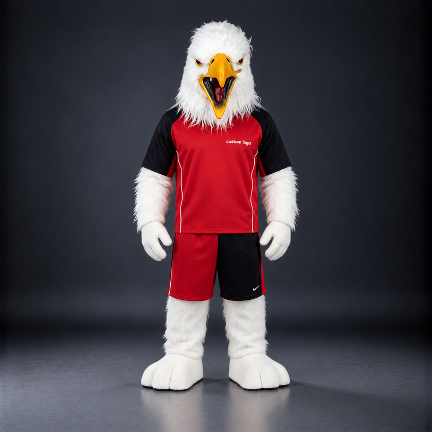 🦅 Eagle Mascot Costume – Ready Stock, Custom Logo & Simple Accessories Available