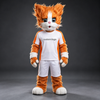 🐱 Cat Mascot Costume – Ready Stock, Custom Logo & Simple Accessories Available