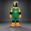 🦜✨ Parrot Mascot – In Stock with Custom Logo & Simple Accessories Available