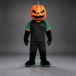 🎃🧡 Pumpkin Mascot – In Stock with Custom Logo & Simple Accessories Available