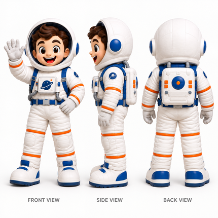 Custom Astronaut Mascot Costume