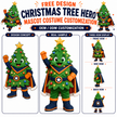 Custom Christmas Tree Hero Mascot Costume