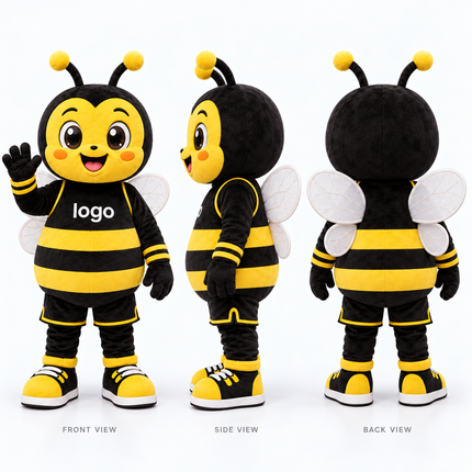 Custom Bee Mascot Costume – Made to Buzz