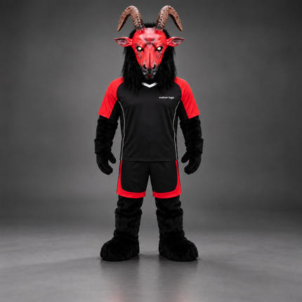 🎃🔥 Halloween Antelope Mascot – In Stock & Ready for Custom Logo and Accessories