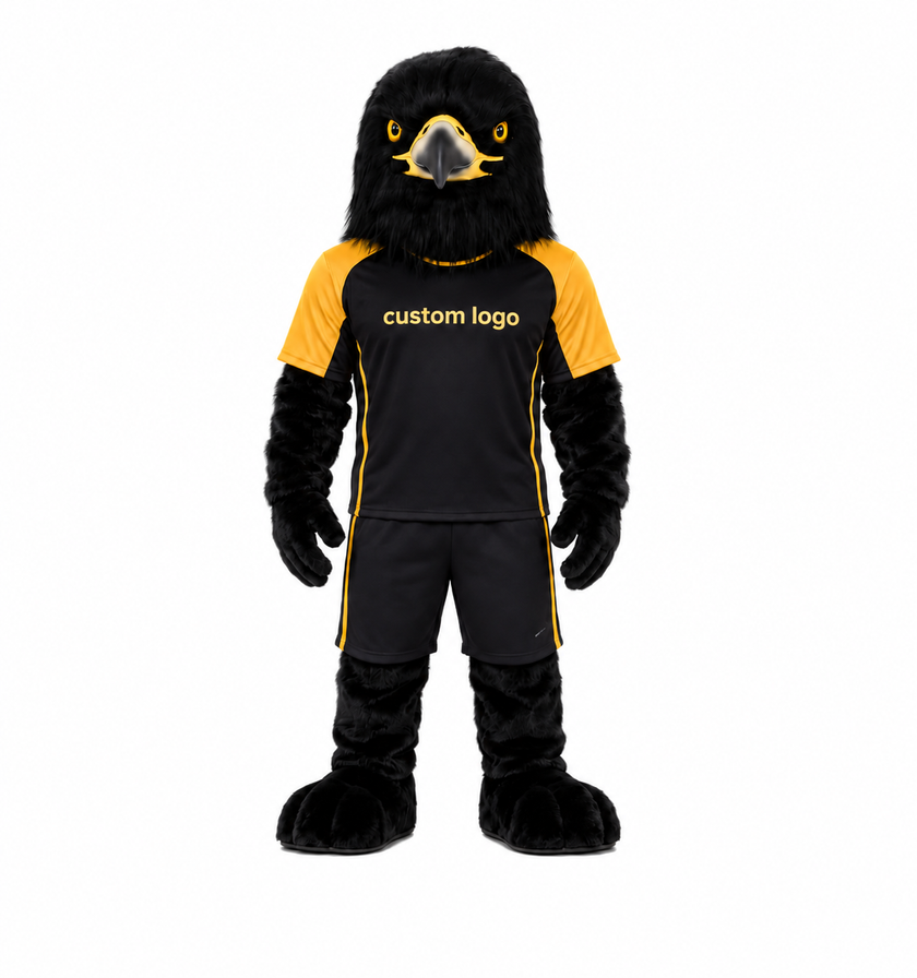 🦅 Eagle, Ostrich & Raven Mascot Costumes – Ready Stock, Custom Logo & Simple Accessories Available