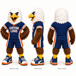 Custom Bald Eagle Sports Mascot Costume