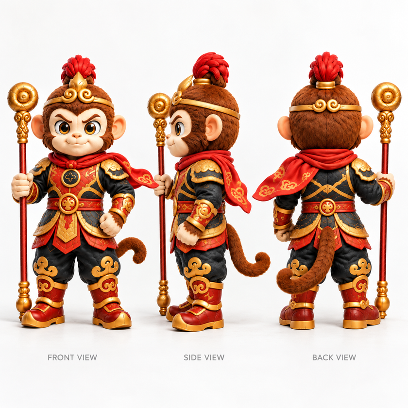 Epic Monkey King Mascot Costume