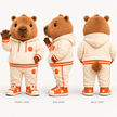 Custom Capybara Mascot Costume