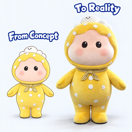 Sunny Mochi Mascot Costume