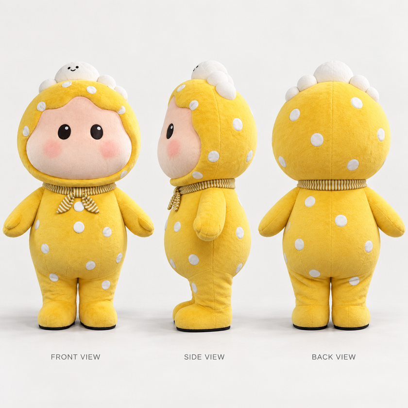 Sunny Mochi Mascot Costume