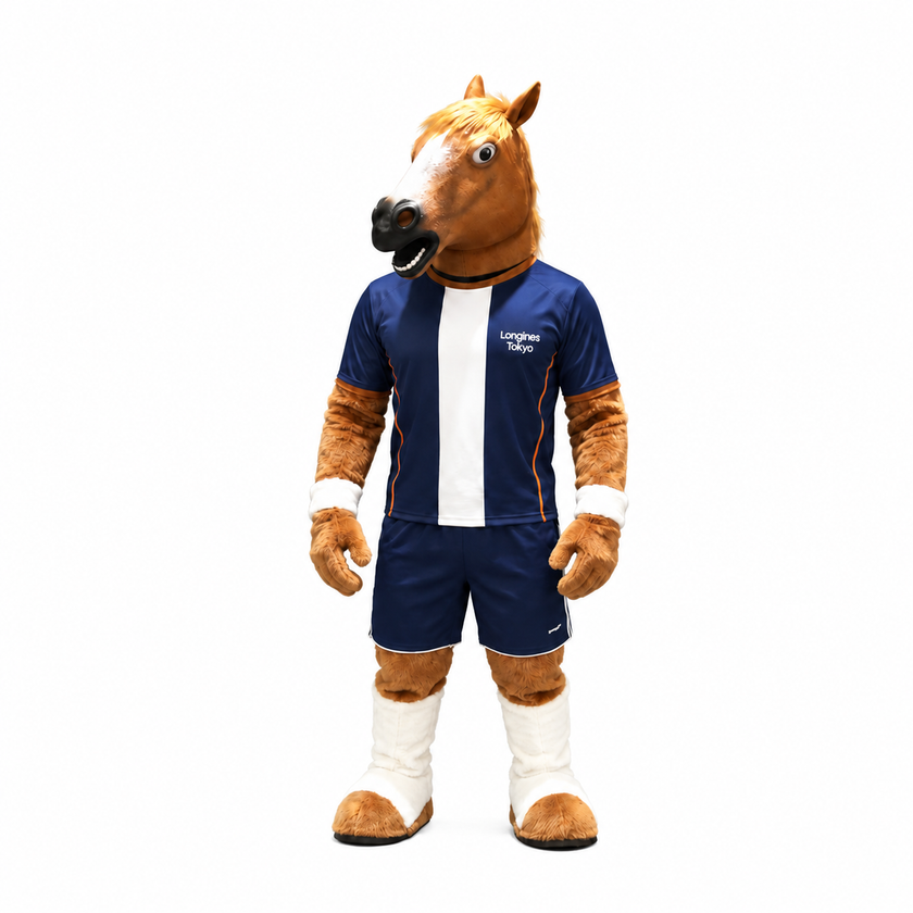 🐎✨ Horse Mascot – In Stock & Ready for Custom Logo and Simple Accessories