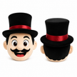 Dapper Gentleman Mascot Head