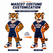 Custom School Tiger Mascot Costume