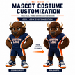 Team Spirit Buffalo Mascot Costume
